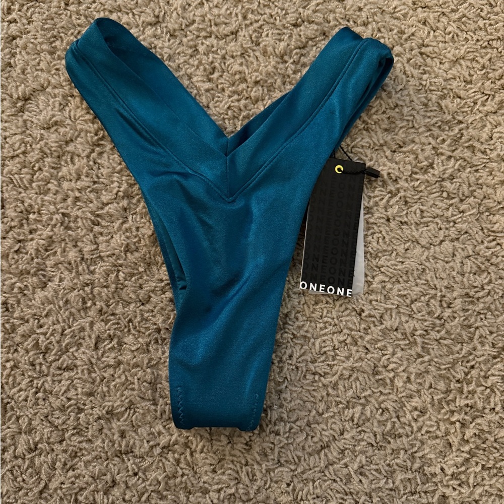 OneOne Teal Bikini Bottom
